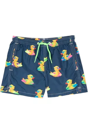 MC2 SAINT BARTH Shorts - Graphic-print swim shorts