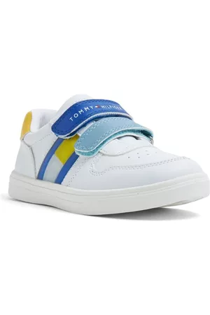 Tommy Hilfiger Jongens Sneakers - Touch-strap leather sneakers