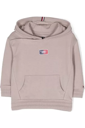 Tommy Hilfiger Sweaters - Logo-embroidered hoodie