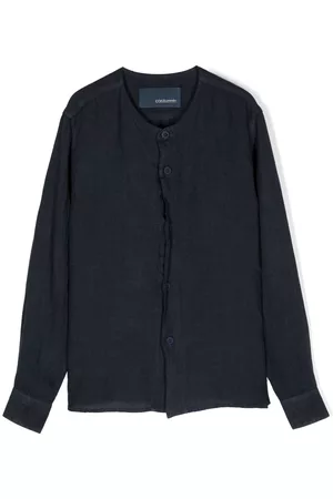 COSTUMEIN Jongens Lange Mouwen Overhemden - Long-sleeve linen shirt