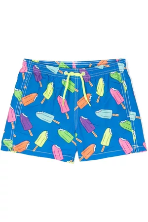 MC2 SAINT BARTH Shorts - Ice-cream-print swim trunks