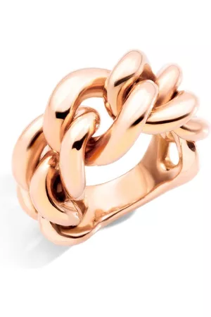 Pomellato Dames Gouden Ringen - 18kt rose gold Catene chain ring