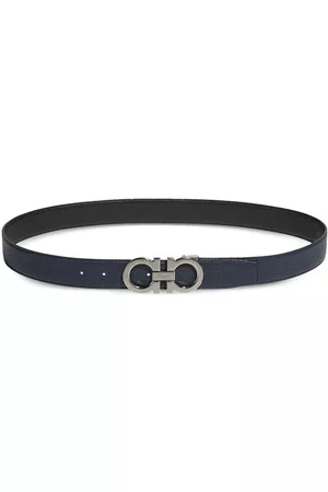 Salvatore Ferragamo Heren Riemen - Gancini buckle-fastening leather belt