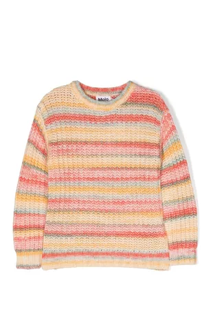 Molo Meisjes Gebreide truien - Gaylen striped knitted jumper
