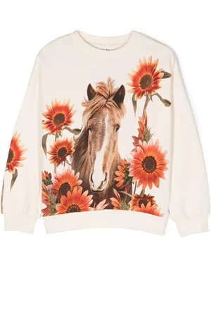 Molo Meisjes Sweaters - Mika graphic-print sweatshirt