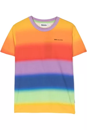 Molo Meisjes T-shirts - Roxo logo-print T-shirt