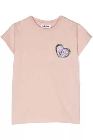Molo Meisjes T-shirts - Ranva sequin-embellished T-shirt