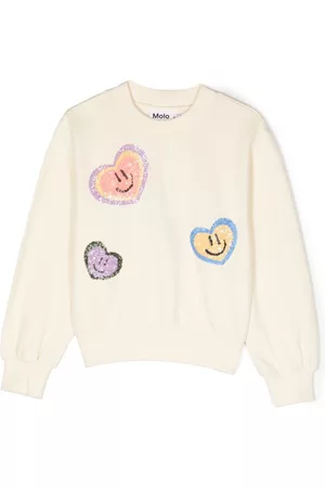 Molo Meisjes Sweaters - Marge sequin-embellished sweatshirt