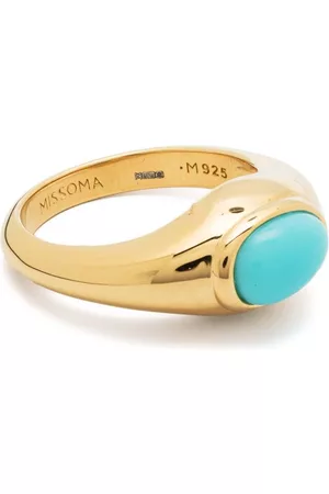 Missoma Dames Saffieren Ringen - Simple gemstone ring