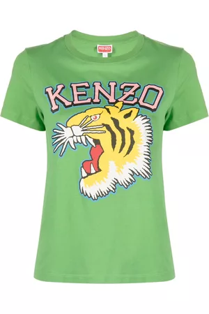 Kenzo Dames Katoenen Truien - Tiger Varsity cotton T-shirt