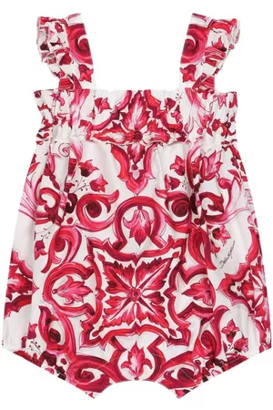 Dolce & Gabbana Tops - Graphic-print sleeveless shorties