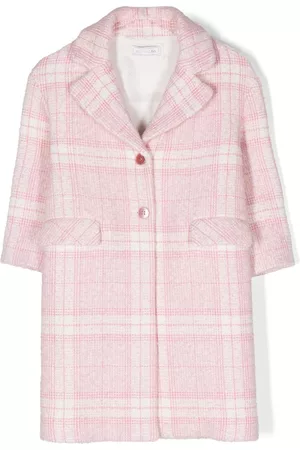 MONNALISA Donsjassen - Plaid-check cotton coat