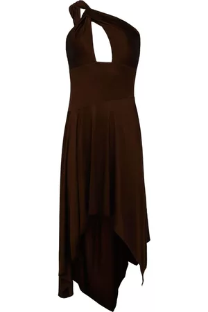 RTA Dames Asymmetrische jurken - Asymmetric one-shoulder midi dress