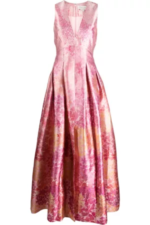 Sachin & Babi Dames Cocktailjurken - Brooke Gown abstract-print dress