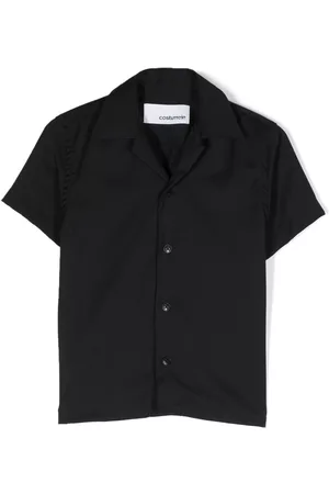 COSTUMEIN T-shirts - Spread-collar virgin-wool shirt