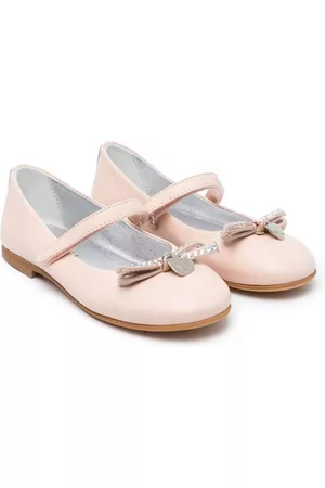 MONNALISA Instappers - Bow-detail ballerina shoes