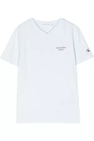 Calvin Klein T-shirts - Logo-print cotton T-shirt