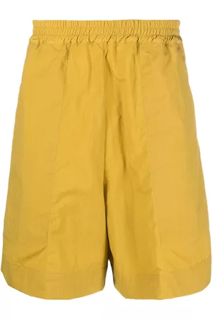 STUDIO NICHOLSON Heren Bermuda's - Elasticated-waist track shorts