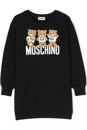 Moschino Meisjes Casual jurken - Teddy Bear-print sweatshirt dress