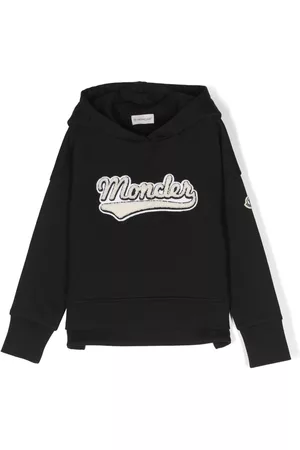 Moncler Meisjes Hoodies - Appliqué-logo hoodie