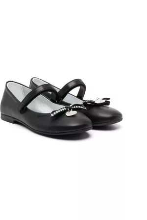 MONNALISA Instappers - Heart-charm ballerina shoes