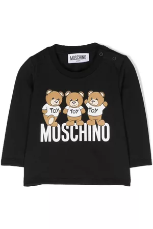 Moschino Teddy truien - Teddy Bear-motif cotton sweatshirt