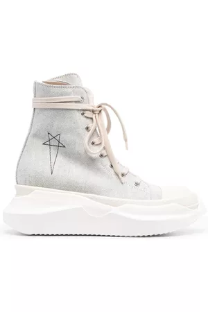 Rick Owens Dames Platform - Edfu Abstract high-top platform sneakers