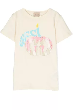 Gucci T-shirts - Graphic-print cotton T-shirt