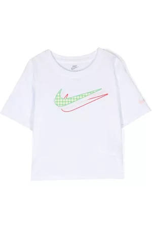 Nike Meisjes Korte mouw - Logo-print short-sleeve T-shirt
