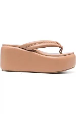 LE SILLA Dames Sleehakken - Aiko 50mm wedge sandals