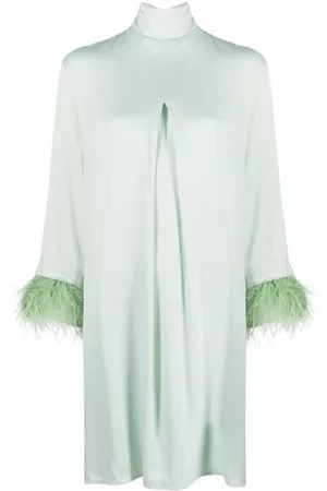 Sleeper Dames Feestjurken - Party Shirt feather-trim minidress