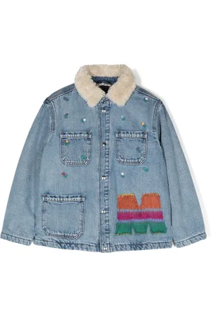 Marni Embroidered denim jacket