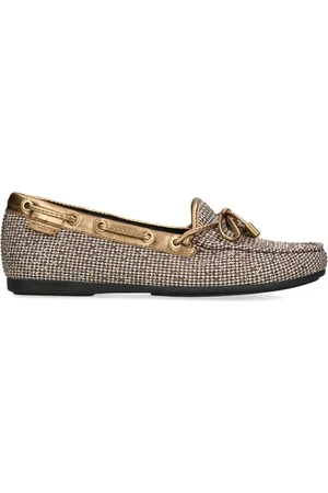 Kurt Geiger Eagle leather moccasins
