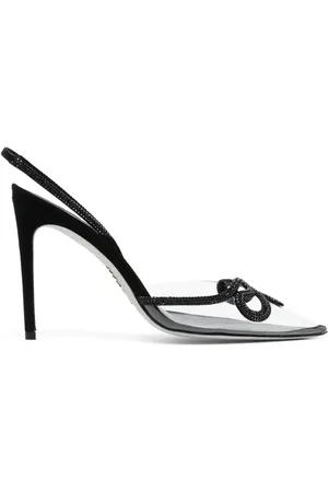 RENE CAOVILLA 90mm rhinestone