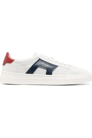 santoni Double Buckle low