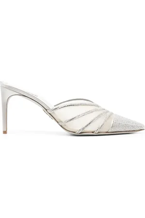 RENE CAOVILLA Bridal 80mm crystal