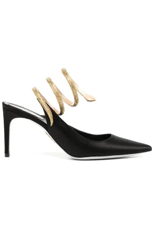 RENE CAOVILLA Cleo 80mm rhinestone