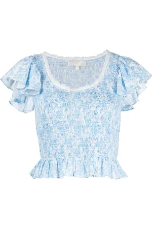 LOVESHACKFANCY Milta smocked