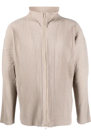 Issey Miyake Pleated zip
