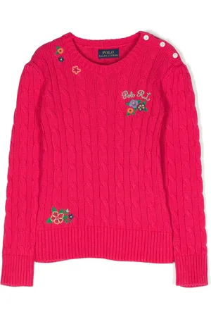 Ralph Lauren Embroidered cable