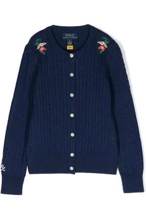 Ralph Lauren Embroidered cable