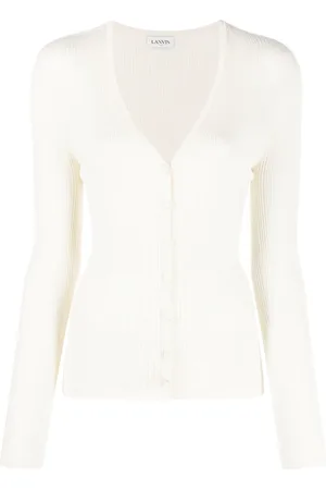 Lanvin Ribbed V