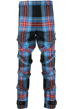 Charles Jeffrey Loverboy Checked buckle