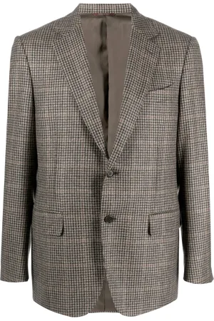 CANALI Houndstooth single