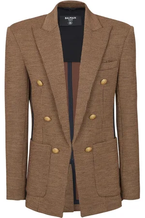 Balmain Houndstooth peak