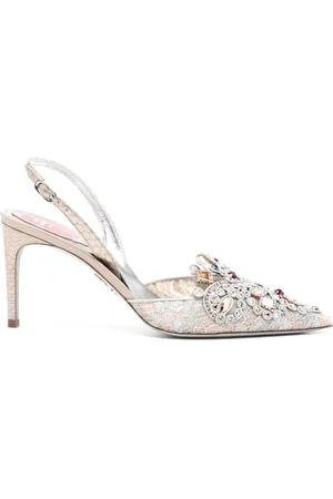 RENE CAOVILLA 70mm rhinestone
