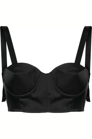 Maison Margiela Satin balconette bra