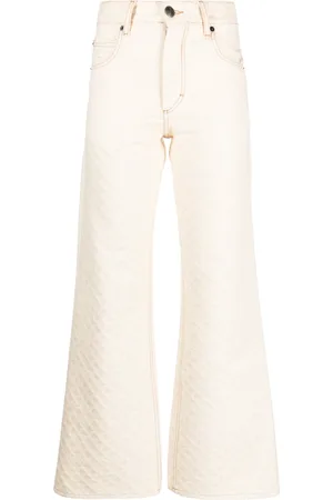 Charles Jeffrey Loverboy Golden jacquard wide