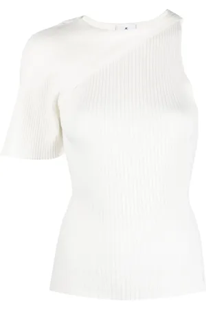 Courrèges Asymmetric ribbed