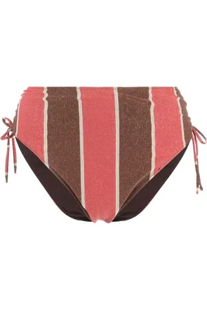 MC2 SAINT BARTH Striped bikini bottoms